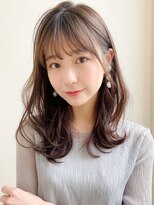 トゥーナ 表参道(tona) 小顔カット・外ハネボブ・くびれヘア・ペールベージュ