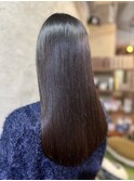 ロング／ツヤ／新宿／髪質改善
