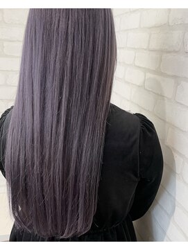 ルノン フィージュ(LUNON fieju) 【LUNON fieju】髪質改善ダブルカラー×シルバーラベンダー
