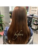 絹髪矯正by髪質改善