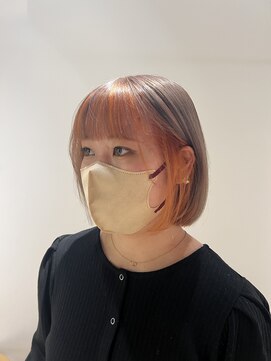 ゴウトゥデイ 渋谷MODI店(GO TODAY) ミルクティーカラーオレンジインナー