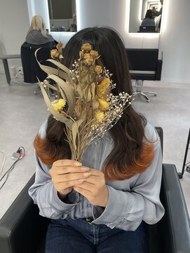 シェイロ(Cielro) 【裾オレンジカラー/デザインカラー】SAKI