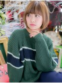 外国人風フレンチカジュアル小顔前下がりボブc5浦和10代20代30代
