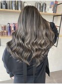 アッシュオリーブベージュレイヤー_ショコラハイライト_Y56