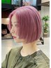 【ケアブリーチ☆】髪質改善ブリーチカラー＋トリートメント¥17600