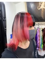 ゾーマ(ZOUMA) デザインカラー ピンク × レッド グラデーション