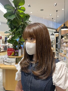 テラス アヴェダ ららぽーとエキスポシティー店(Terrace AVEDA) 前上がりレイヤー
