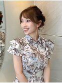 ボブでもできるヘアセット