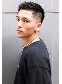 【marfe】フェードカット＿アップバング＿メンズショート