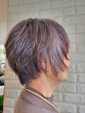 松本平太郎美容室 国立店 グラデーションショート/30代40代50代60代