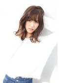 マーメイドアッシュが決めて☆愛されミディアムロブ【北千住】