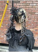 三つ編みツイン