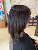 ヘアリゾート粋 ティガ 池袋店(tiga)&nbsp;ミディアムレイヤー/ショコラブラウン