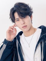 スノードロップ 高円寺店(Snowdrop) ブルーブラック/スペインカール/スパイキーショート/高円寺