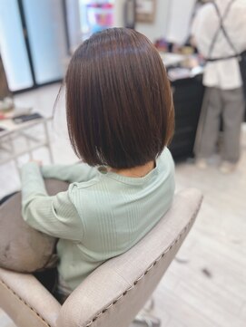 ヘアメイクゼロ 坂戸駅前店(hairmake zero) 【質感再生◎】 質感再生ケアカラー+質感再生♪Aujua×oggiotto