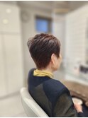 スタイリング楽ちんショート