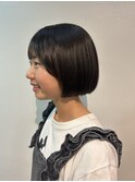 ボブ × ストレート