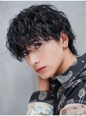 韓国メンズヘア/カルマパーマ/ニュアンスパーマ*渋谷/MEN'S/眉毛