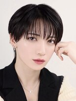 オーシャントーキョー 原宿(OCEAN TOKYO)&nbsp;シースルーラウンドマッシュ/黒髪/ツーブロック