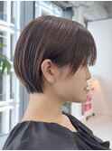 ボブ内巻きボブマッシュショートショートボブショートミニボブ