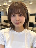 アビー(ABBEY3)&nbsp;外ハネボブラインボブ切りっぱなしボブヘイリーボブパッっとボブ