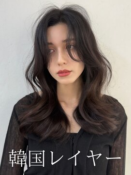 レイヤーカット/韓国レイヤー/顔周りカット/顔周りレイヤー