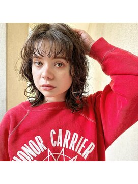 ☆20代30代大人可愛いレイヤーカットシルキーベージュ