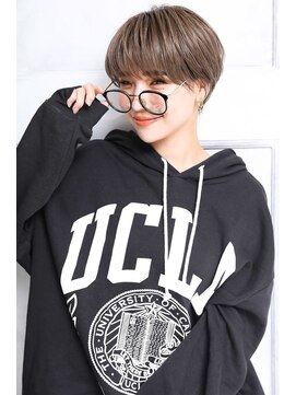 クラッチ 梅田茶屋町店(CLUTCH) イルミナ　ショコラベージュ　マッシュルーム　小顔魅せ