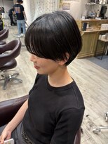 シャンプーボーイ 佐賀(SHAMPOO BOY)&nbsp;大人ショートボブ丸みショートカットマッシュショート前髪あり