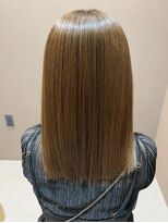 スーリール 小倉店(Sourire)&nbsp;ミディアム：やわらか質感ストレート