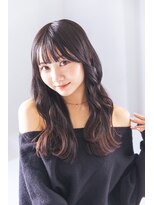 ナチュレル 武蔵新田店(NATUREL)&nbsp;ゆる巻きロングで大人ガーリースタイル