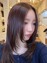 フェリーチェ(FELICE) レイヤースタイル、赤系カラー