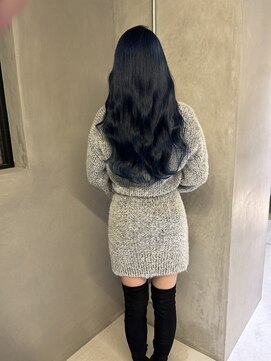 クロワ(croix) 【透明感暗髪】ブルーブラック