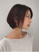 ロディーナコク 大口 新子安(rodina.coc) ミルクティーブロンド/ダークブルー/デジタルパーマ/大口新子安