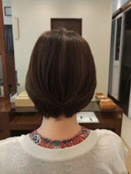 ヘアサロン リリィ(hair salon riri)の写真/程よい明るさのグレイカラーを楽しみたい方はぜひ！白髪ぼかしはririにお任せ♪