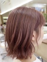 ビーワンヘアー 藤井寺 土師ノ里(B1hair)&nbsp;ピンクブラウン/うる艶/透明感