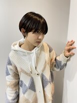 シア 北千住店(SHEER)&nbsp;【丸みシルエット】ベージュ×マッシュショート/SHEER北千住店
