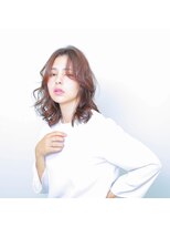 デビュー バイ アミ 北中城(debut by A.M.I) ダークパープル/ナチュラルショート/ミルクブラウン/夏/北中城