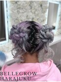 ふわふわクラゲヘア/ヘアアレンジ/ヘアメイク