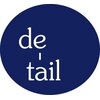 ディテール(de tail)のお店ロゴ