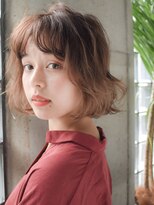 リリアン 青山(relian) グラデーションカラーでゆるふわスタイル