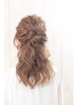 ラボヌール ヘアーウル 春日部西口店(La Bonheur hair heureux)&nbsp;【La Bonheur】アンティークハーフアレンジ☆