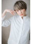 外国人個性的カラー♪小顔マッシュショートZ上尾10代20代30代