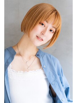 ケイト(kate) 【kate 】☆大宮 オレンジアッシュ×ショートボブ
