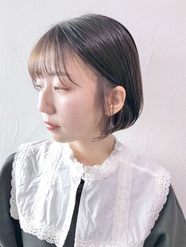 アイティーバイアルバム 八王子店(IT by ALBUM) オリーブグレージュボブ_Aラインボブマロンベージュ_ba329531