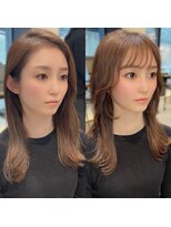AFLOAT GINZA【仲道 弘泰】前髪作った【before→after】