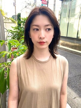 センスヘア(SENSE Hair) こなれミディアムレイヤー♪