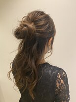 ニシオギ ヴォイス 西荻窪店(nishiogi voice)&nbsp;髪質改善voice西荻窪★ゆるっとナチュラルハーフアップ