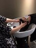 ☆頭筋膜ほぐしヘッドスパ＋カットコース￥10700