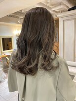 ラボヌール ヘアー エクラ(La Bonheur hair eclat) 細めハイライトロングヘア